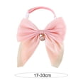 thumbnail image 4 of CBFFDC Collier pour Chat Adorable Exquis avec Clochette Collier en Velours Nœud Papillon pour Chaton, 4 of 7