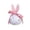 #170Pink, variant on Wooowa Easter Non Woven Bunny Themed Candy Pouch Colorful Reusable Design Party Snack Storage Bag Easter Holiday Gathering Gift Supply