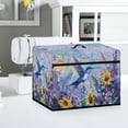 thumbnail image 4 of SEANATIVE Sunflower Hummingbird Sewing Machine Cover Aesthetic Sewing Machine Protect Cover Foldable Sewing Machine Cover Dust Cover Fits Most Sewing Machines, 4 of 7