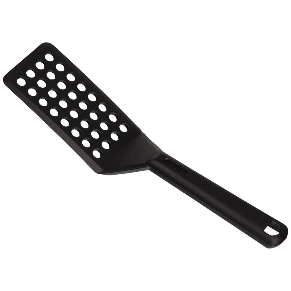 Norpro My Favorite Beveled Heat Resistant Nylon Spatula w/ Drain Holes