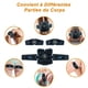 thumbnail image 5 of ABS Stimulator Muscle Toner Abdominal Toning Belt Workouts USB Charging EMS Training Home Office Fitness Equipment, 5 of 5
