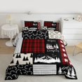 thumbnail image 2 of Feelyou Jungle Camping Explorer Twin Comforter Sets, Rustic Farmhouse Bedding Set, 2pcs, 2 of 8