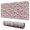 Gray Christmas Santa, variant on Long Mouse Pads for Desk,Gray Christmas Snowman Pattern Desk Mats on Top Of Desks, Desk Mouse Pad Extra Large with 3mm Non-Slip Base and Stitched Edge for Gaming,Office,Work,Home 31.5x11.8in