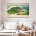 thumbnail image 2 of Elephant Stock Pisgah Forest Mountain Wall Art - Horizontal Canvas Wall Art - Living Room Wall Decor - Nature Canvas - Teal And Green Decor - 48" x 32", 2 of 8