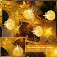 thumbnail image 5 of YUNOVA 9.84FT Battery Powered Shell String Lights - 20 LED Starfish & Seashell Fairy Lights, Ocean Theme Decor for Bedroom, Wedding, Garden Party, Beach Holiday Decorations, 5 of 8