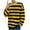 Yellow, variant on Dovford Men's Casual Cotton Spandex Striped Crewneck Long-Sleeve T-Shirt Basic Pullover Stripe tee Shirt 2025