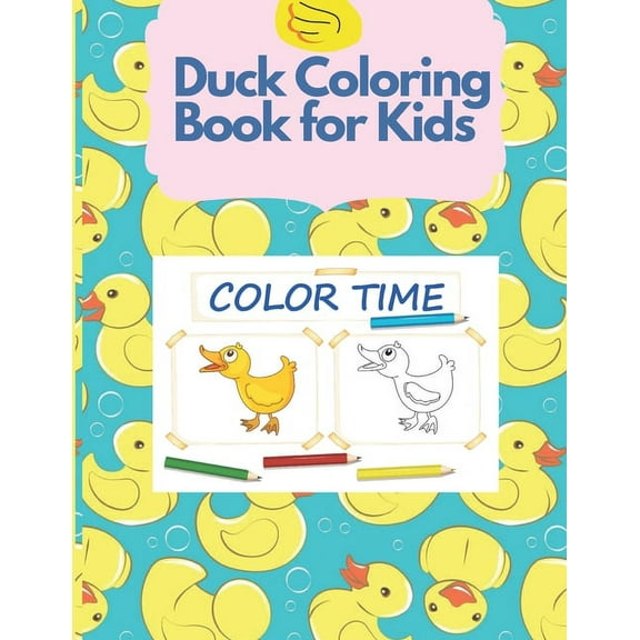 Duck Coloring Book for Kids (Paperback)