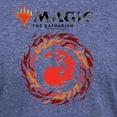 thumbnail image 3 of CafePress - Magic Red Mana T Shirt - Mens Tri-blend T-Shirt, 3 of 4
