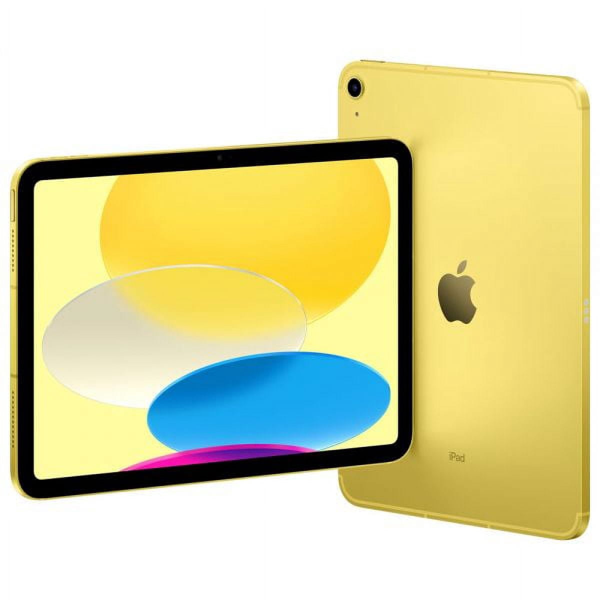 Refurbished Apple iPad 10th Gen A2757 (WiFi + Cellular Unlocked) 64GB Yellow (Grade B)