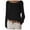Black, variant on Kureaily Women's Solid Color Knit T Shirt Top Long Sleeve Basic Layering Shirts For Women Athletic Tee T-Shirts