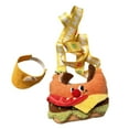 thumbnail image 2 of Bolsa de ropa para muñecas de felpa, bolsa de ropa para muñecas de niña, accesorios para fotos, decoración práctica para muñecas de 6,69 pulgadas, haz Sombrero de bolsa para perro, 2 of 8