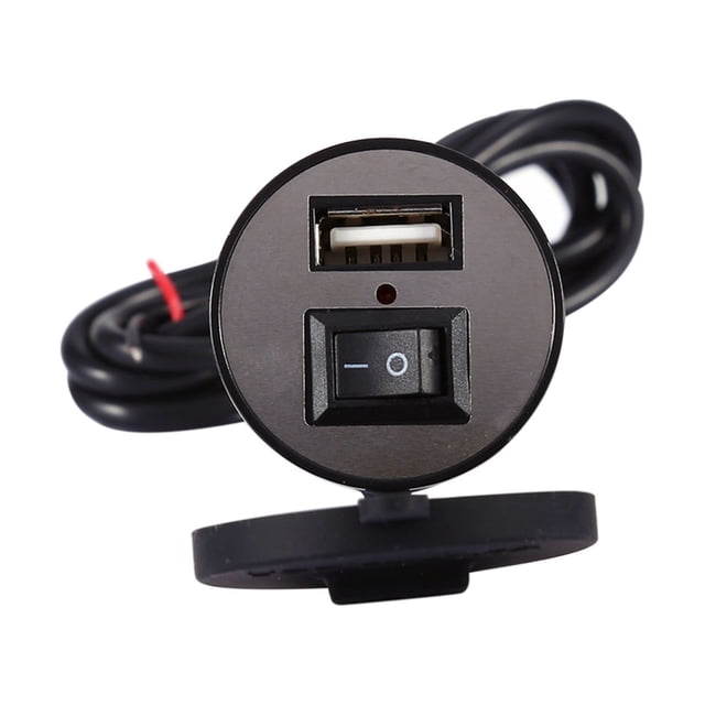 Cargador USB para motocicleta, cargador USB para teléfono móvil para motocicleta, piezas de motocicleta, uso conveniente