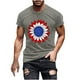 thumbnail image 2 of Tops para hombre, blusas y camisas de manga corta con cuello redondo para hombre, jersey informal de moda con estampado para hombre, camiseta de manga corta con cuello redondo, blusa de poliéster para, 2 of 5