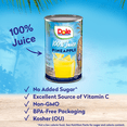 thumbnail image 3 of (3 Cans) Dole All Natural 100% Pineapple Juice, 46 fl oz Can, 3 of 11