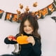 thumbnail image 1 of Halloween Headband Pumpkin Spider Hair Halloween Party Environment Layout Radial Headband, 1 of 5