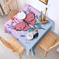 thumbnail image 2 of Butterfly Square Tablecloth 42x42in-Waterproof Polyester Printed Table Cover, Wrinkle Resistant & Washable for Kitchen Dining Picnic Party Decor, Buffet Table, Holiday Party, Dinner, Wedding, 2 of 6
