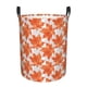 thumbnail image 1 of Fotbe Maple Leaves A Cesto de Ropa con Asas, Cesto Impermeable de Gran Capacidad, Bolsa de Lavado para Dormitorio, Cesto de Ropa con Ruedas y Asas-Medium, 1 of 6