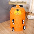 thumbnail image 1 of Folding Stora Et Cute Animal Cyr Laundry Basket Toy Box Kit Stora, 1 of 5