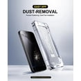 thumbnail image 3 of SmoothShield – Tempered Glass Screen Protector with Anti-Scratch Anti-Fingerprint Privacy & Auto Dust-Free Install (HD Clear Edition,12 ProMax), 3 of 5