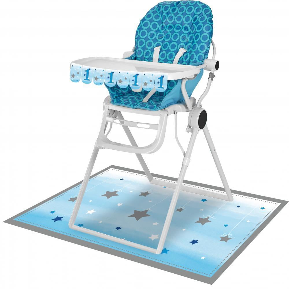 Creative Converting One Little Star Boy High Chair Kit ...