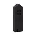 thumbnail image 2 of Handcrafted Mango Wood Decorative Object - Modern Minimalist Accent for Home & Office - Living Room, Bedroom & Desk Decor - 12" Black, 2 of 12