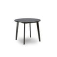 thumbnail image 1 of Baxton Studio Debbie Milieu du Siècle Bois Brun Foncé Table à Manger Ronde, 1 of 3
