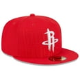 thumbnail image 3 of Men's New Era  Red Houston Rockets 2023 NBA Draft 59FIFTY Fitted Hat, 3 of 4