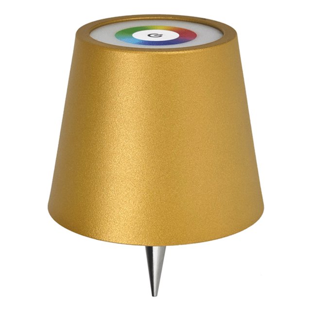 Lámpara Mesa Táctil Inalámbrica Botella Regulable Metal Recargable