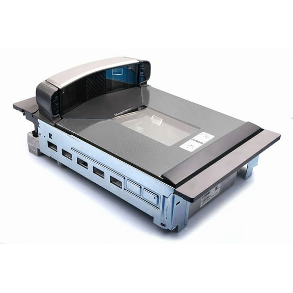 Restored Datalogic Magellan In-Counter 2D Barcode Scanner Scale with RS232 Cable – Medium Size Retail Grocery Checkout POS Scale and Scanner Combo, P/N: 9804 (Refurbished)