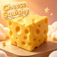 thumbnail image 4 of Juguete antiestrés squishy de queso QPNGKT, fidget, 2 piezas, 4 of 7