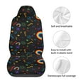 thumbnail image 5 of Sikiie Cartoon Pride Lgbt Car Seat Protector 2 Pack Car Seat Cushion Mat, Car Seat Covers for SUV, Truck, Van, 5 of 7