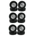 thumbnail image 1 of 12 Piezas Neumático de Rueda de Goma para D12 Mini 1/16 RC Coche Camión de Deriva Repuestos Accesorios, 1 of 5