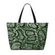 thumbnail image 2 of Fotbe Green Snakeskin Bolsa de Viaje para Playa - Resistente al Agua, Bolsa Tote de Gran Capacidad y Ligera con 7 Bolsillos para Mujeres y Hombres, 2 of 7