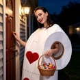 thumbnail image 6 of IAJDKMEK Halloween Costume Unisex Toilet Paper Outfit for Funny Party and Couples, 6 of 7