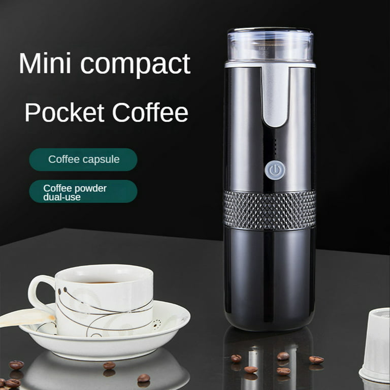 Machine à café portable Cafetière électrique Rechargeable Handheld