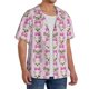 thumbnail image 2 of Fotbe Cute puppy Camisa Estampada de Manga Corta para Hombre, Casual de Verano, Estilo Playero, Sin Arrugas-3X-Large, 2 of 5