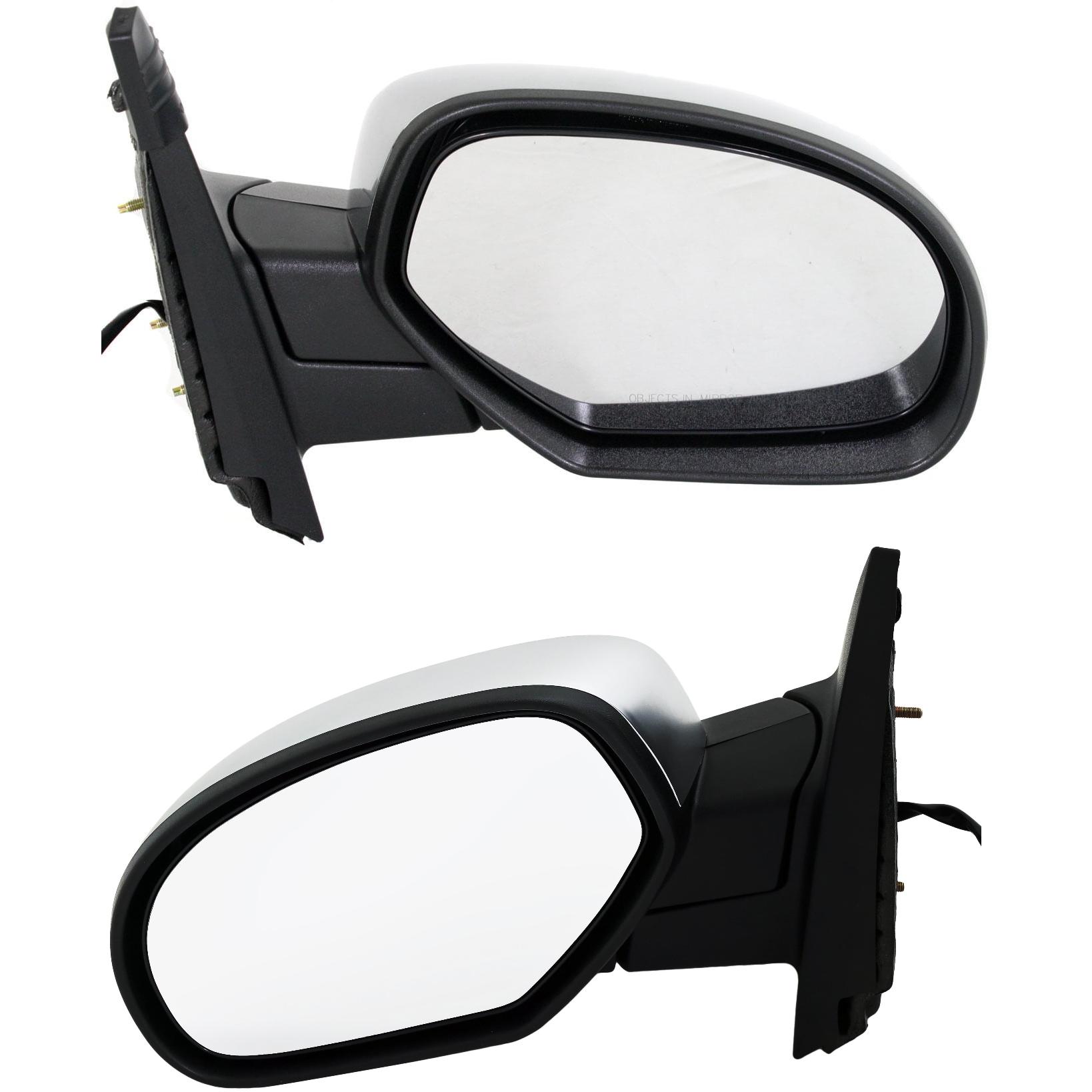 KARPAL Passenger Right Side Mirror – Chevy Malibu 2016-2022, Matte Black, Manual Fold