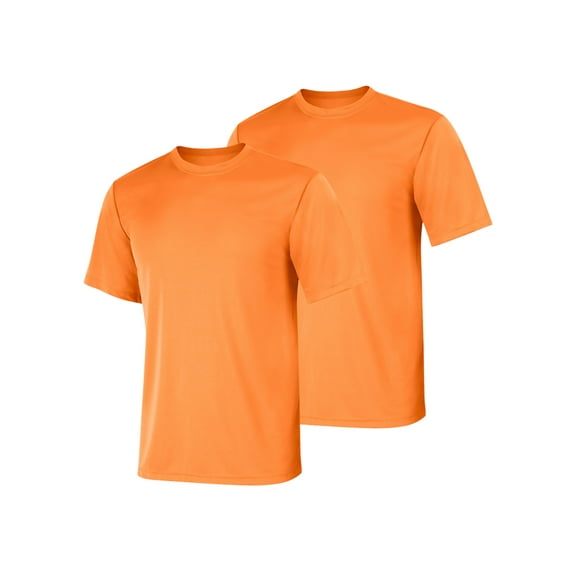 Hanes 2-Pack Cool Dri Men's T-Shirt Sport Performance Tee Comfort Ribbed Light