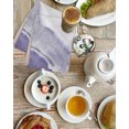 thumbnail image 4 of Purple Coastal Wave Kitchen Dish Towels for Drying Dishes Set of 3, Summer Modern Ocean Beach Waffle Weave Microfiber Hand Tea Bathroom Towels Quick Dry & Absorbent Towel 15.7x23.6, 4 of 7