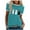 Blue, variant on TSADFHJI Work out Tops Women Women Casual Crew Neck Blouse Short Sleeve Stitching Color Cat Scratch Printing Pattern T Shirt Holiday Top M
