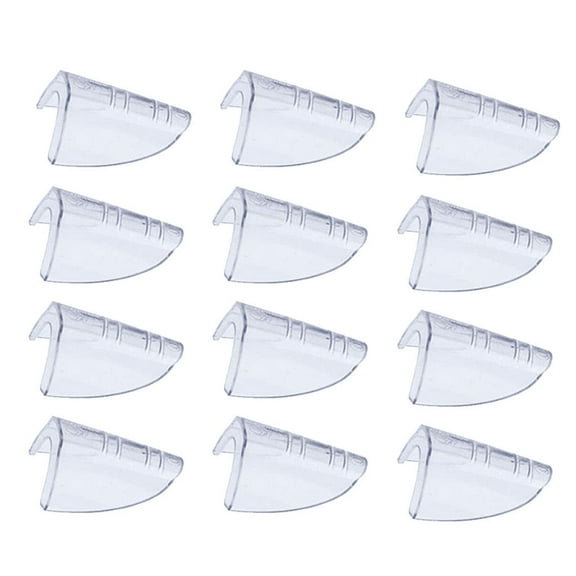 Eye Glasses Side Shields,Safety Glasses Side Shields for Prescription Glasses,Slip on Clear Eye Glasses,6 Pairs Eye Glasses Side Shields,Fits Small to Large Eyeglasses