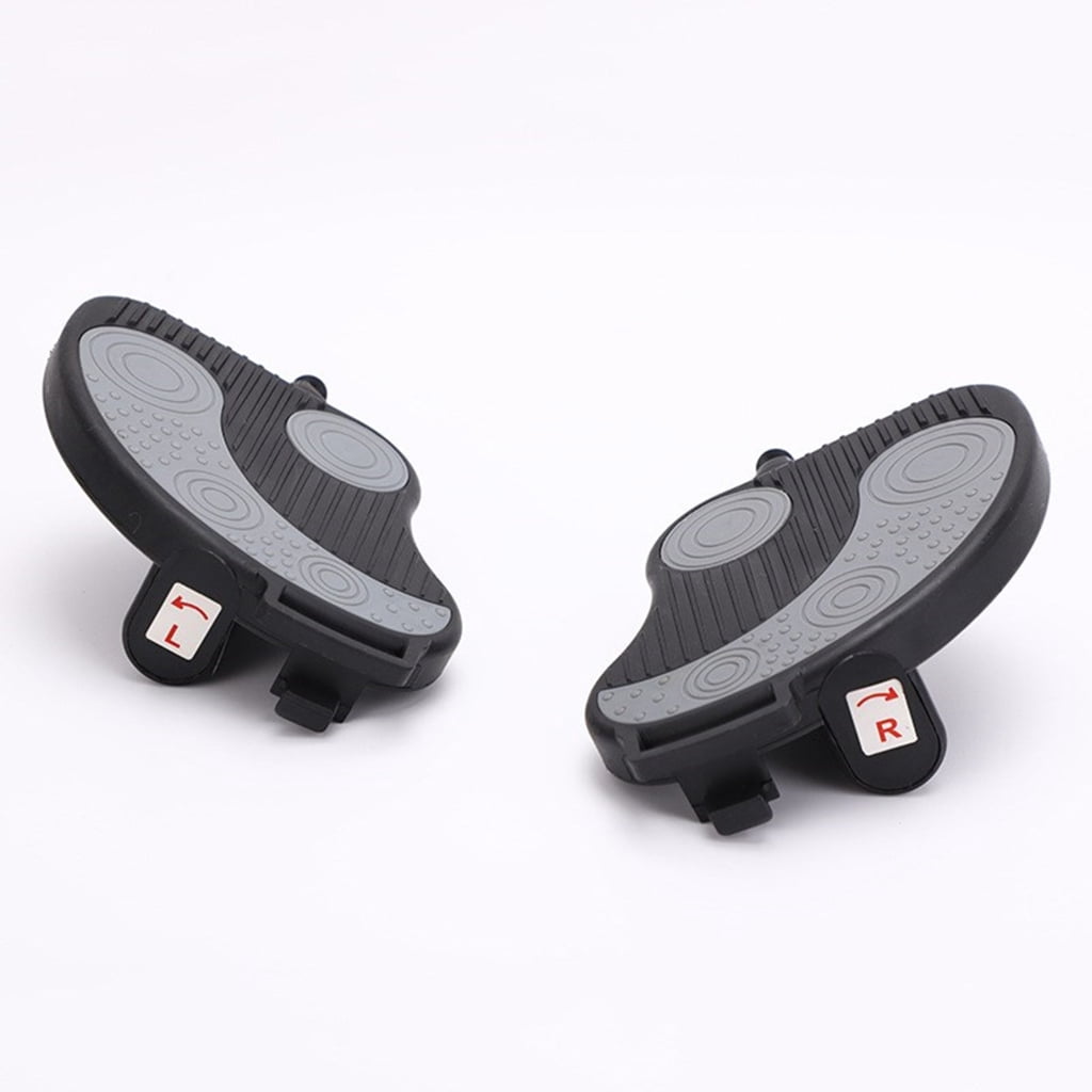Leg Training Fitness Device Footboard Exercise Bike Pedals with Strap Stationary Recumbent Bike Pedals for Homes Workout