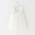 thumbnail image 4 of naisibaby Toddler Kids Baby Girls Cute Summer Mesh Dress, Elegant Wing Suspenders Dress Skirt White 4-5T, 4 of 6