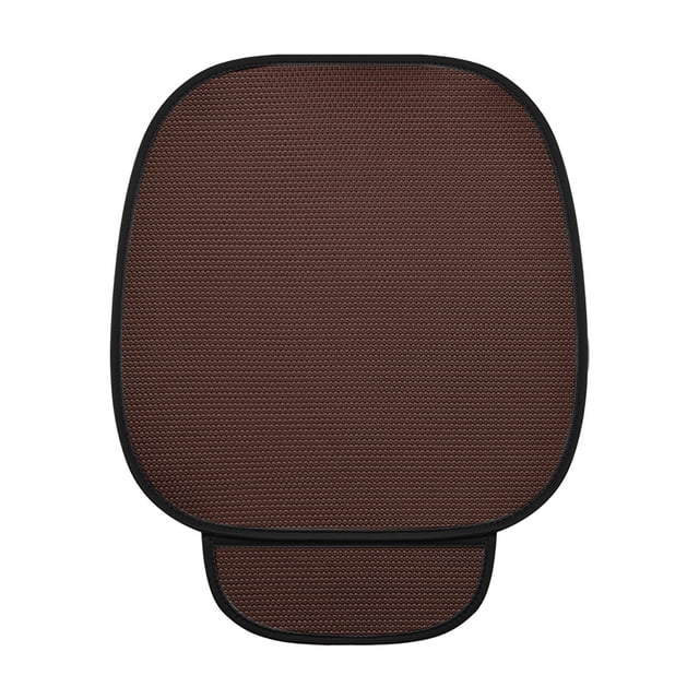 Yhmxh Organizadores y almacenamiento Cojín para asiento de coche, protector de asiento de coche, fundas para asientos delanteros de coche, antideslizante, transpirable, universal.