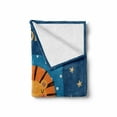 thumbnail image 2 of Cartoon Soft Flannel Fleece Throw Blanket, Sketched Colorful Illustration of Sleeping Lion in the Bed with Dreams Phrase, Cozy Plush for Indoor and Outdoor Use, 60" x 80", Multicolor, by Ambesonne, 2 of 6