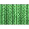 thumbnail image 1 of Ahgly Company Indoor Rectangle Abstract Emerald Green Modern Area Rugs, 8' x 10', 1 of 4