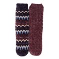 thumbnail image 3 of MUK LUKS Women's Tall Rib Cuff Cabin Socks, 2-Pack, S-XL, 3 of 7