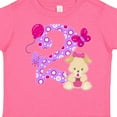 thumbnail image 4 of Inktastic Second Birthday with Cute Puppy and Butterflies Boys or Girls Toddler T-Shirt, 4 of 5