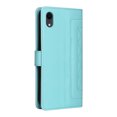thumbnail image 3 of JTCASES Compatible with iPhone XR 6.1 inch Case Wallet Flip Folio Case [Kickstand] with RFID Blocking Card Holders [Shockproof] and Wrist Strap Phone Cover for Men Women Girls, Mint, 3 of 12