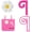I, variant on CHUNTIAN Mtiy rain 3pcs Charms for Bogg Bag Accessories,Pink Letter and Flower Charms Compatible with Bogg Bag, Accessories Charms for Simple Modern Beach Bag (K)